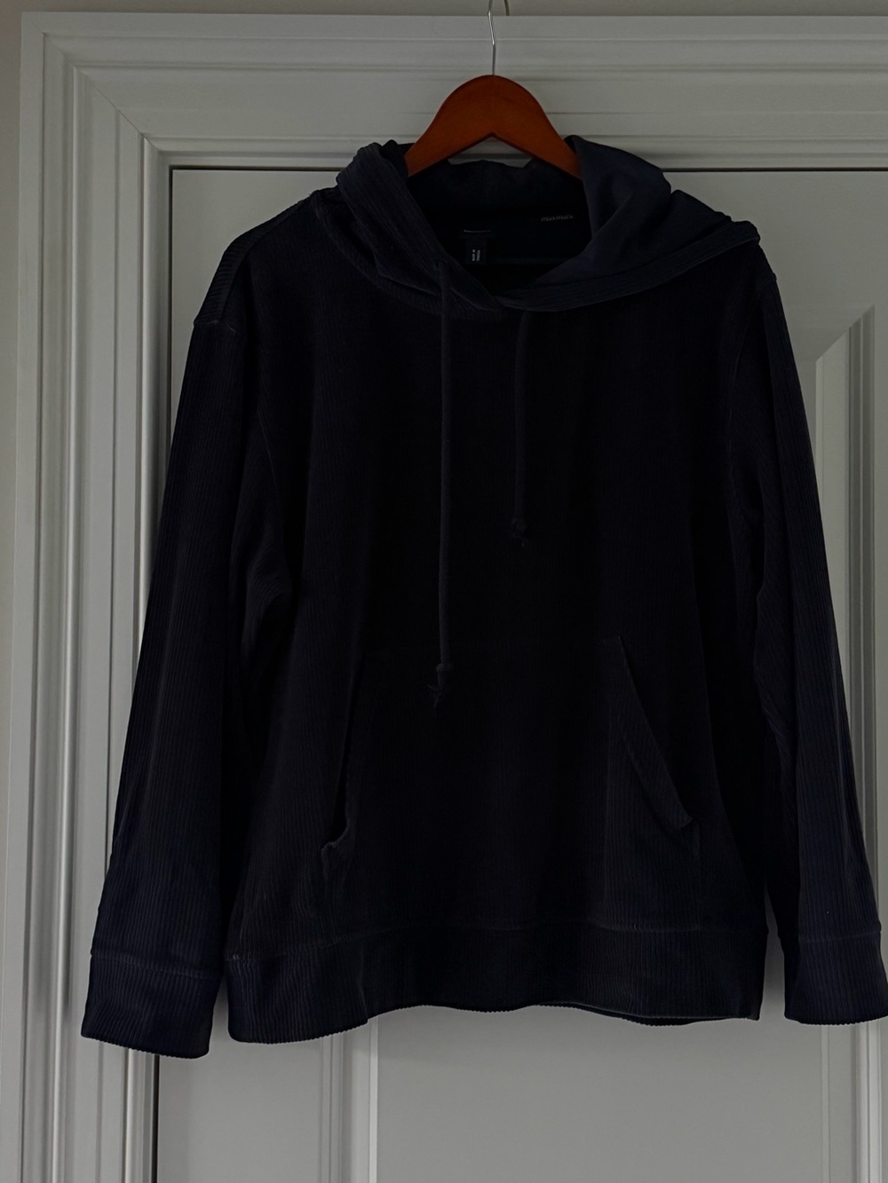 MaxMara velvet navy blue Hoodie